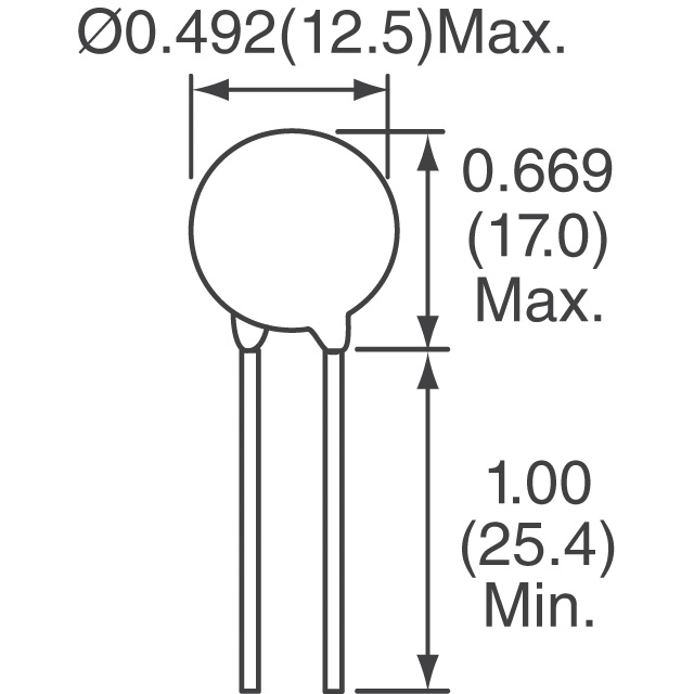 V575LA10P Littelfuse Inc. TVS - Varistors MOVs